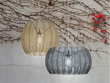 POMA - Rope pendant lamp / outdoor pendant lamp by Olé Lighting - view 3